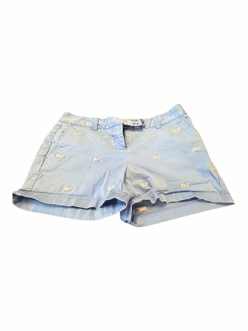 Vineyard Vines Sky Blue Logo Chino Shorts Size 4